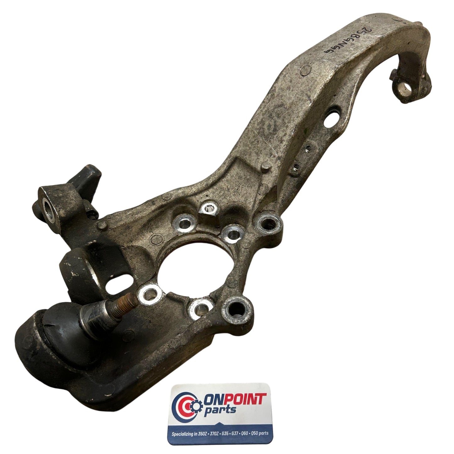 03-04 350Z G35 OEM Front Driver Left Spindle Steering Knuckle RWD 40015AL550 - On Point Parts Inc