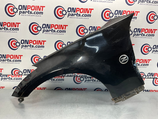 2006 Nissan 350Z Driver Left Front Fender with Emblem OEM 12BL0C5 - On Point Parts Inc