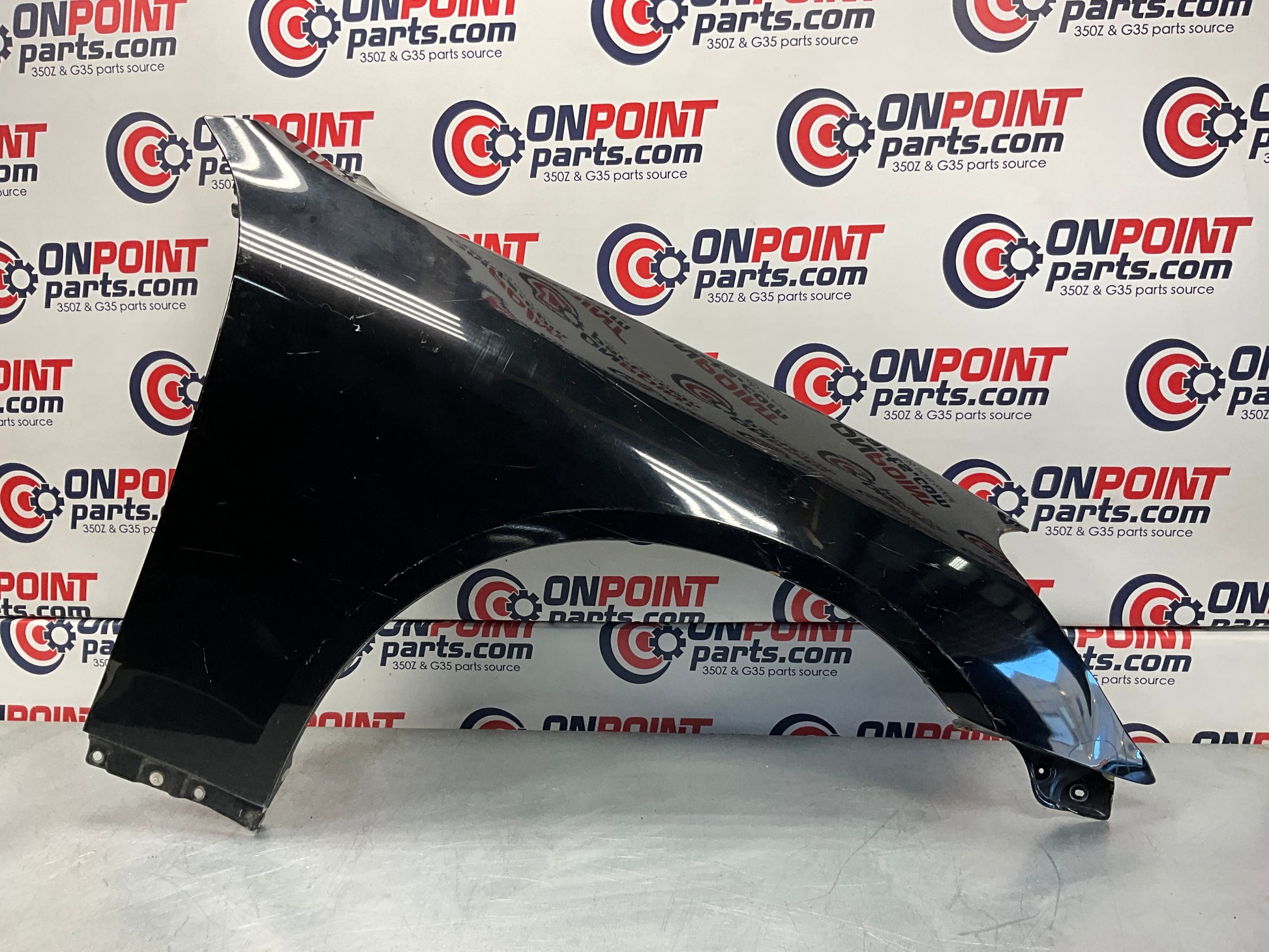 2007 Infiniti G35 Passenger Right Front Fender OEM 14BHMC5 - On Point Parts Inc