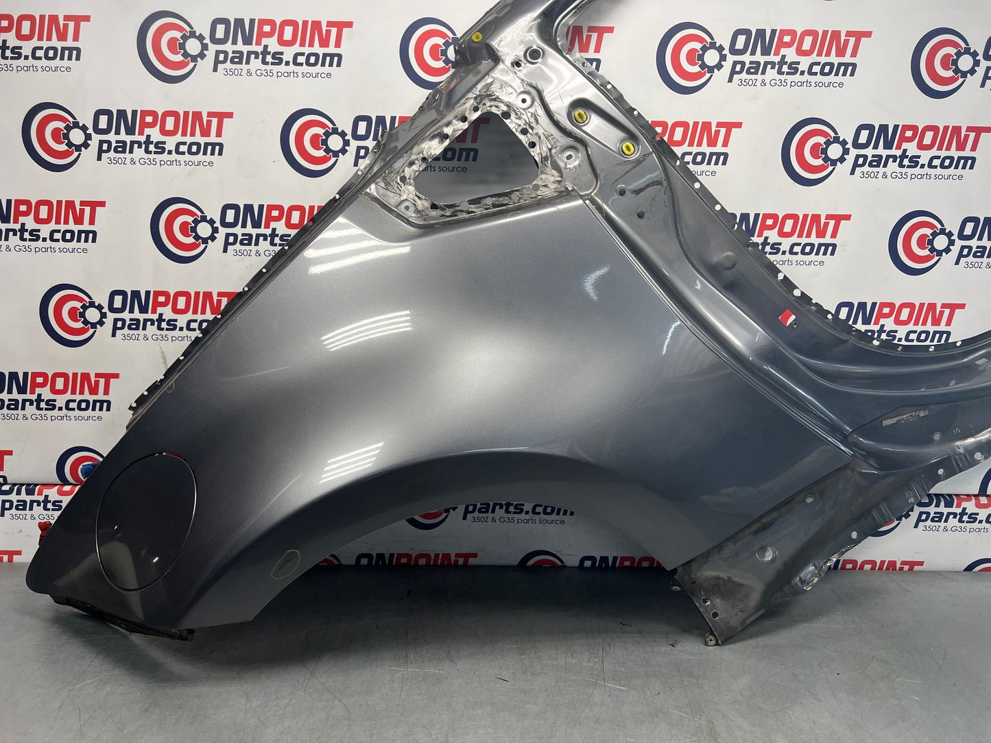 2012 Nissan 370Z Passenger Right Rear Quarter Panel Fender OEM 24BDME5 - On Point Parts Inc