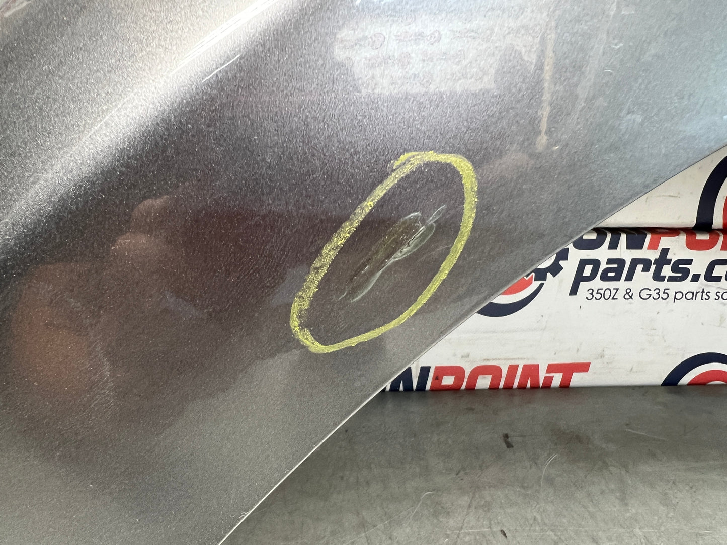 2012 Nissan 370Z Passenger Right Rear Quarter Panel Fender OEM 24BDME5 - On Point Parts Inc