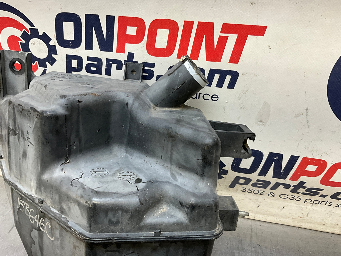 2004 Infiniti G35 Windshield Wiper Washer Fluid Reservoir OEM 15BE4EC - On Point Parts Inc