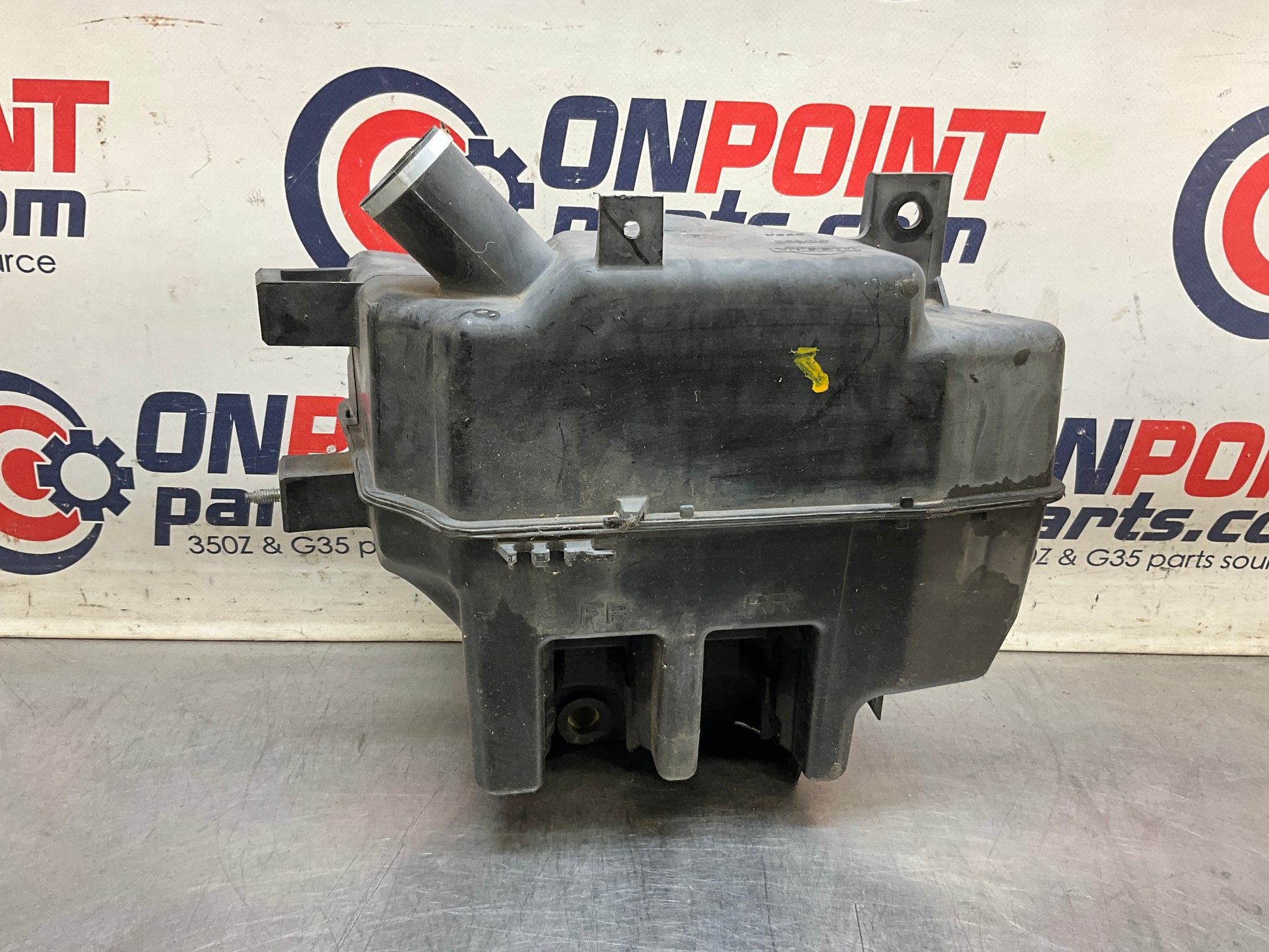 2004 Infiniti G35 Windshield Wiper Washer Fluid Reservoir OEM 15BE4EC - On Point Parts Inc