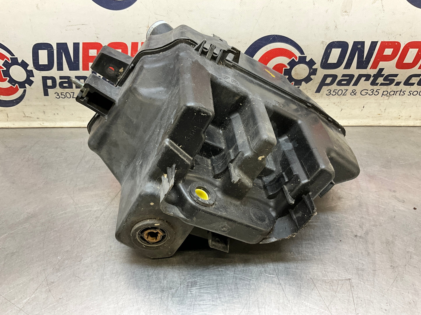 2004 Infiniti G35 Windshield Wiper Washer Fluid Reservoir OEM 15BE4EC - On Point Parts Inc