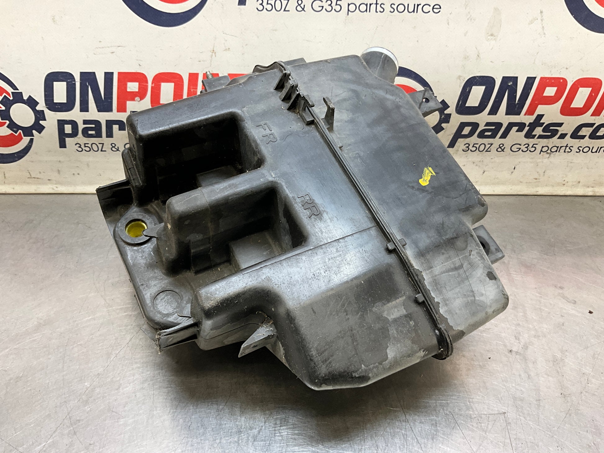 2004 Infiniti G35 Windshield Wiper Washer Fluid Reservoir OEM 15BE4EC - On Point Parts Inc