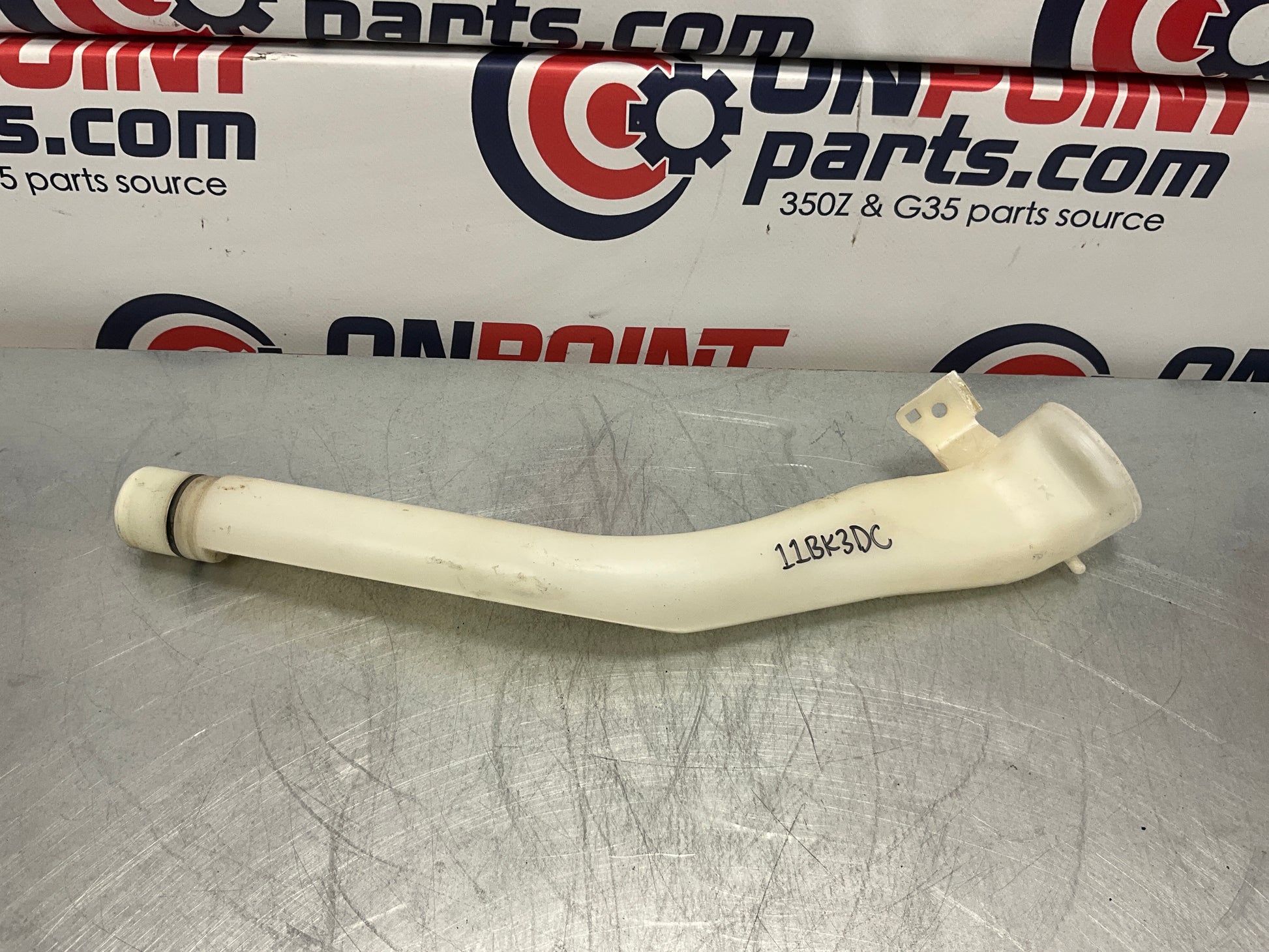 2006 Infiniti G35 Windshield Wiper Washer Fluid Filler Inlet Tube OEM 11BK3DC - On Point Parts Inc