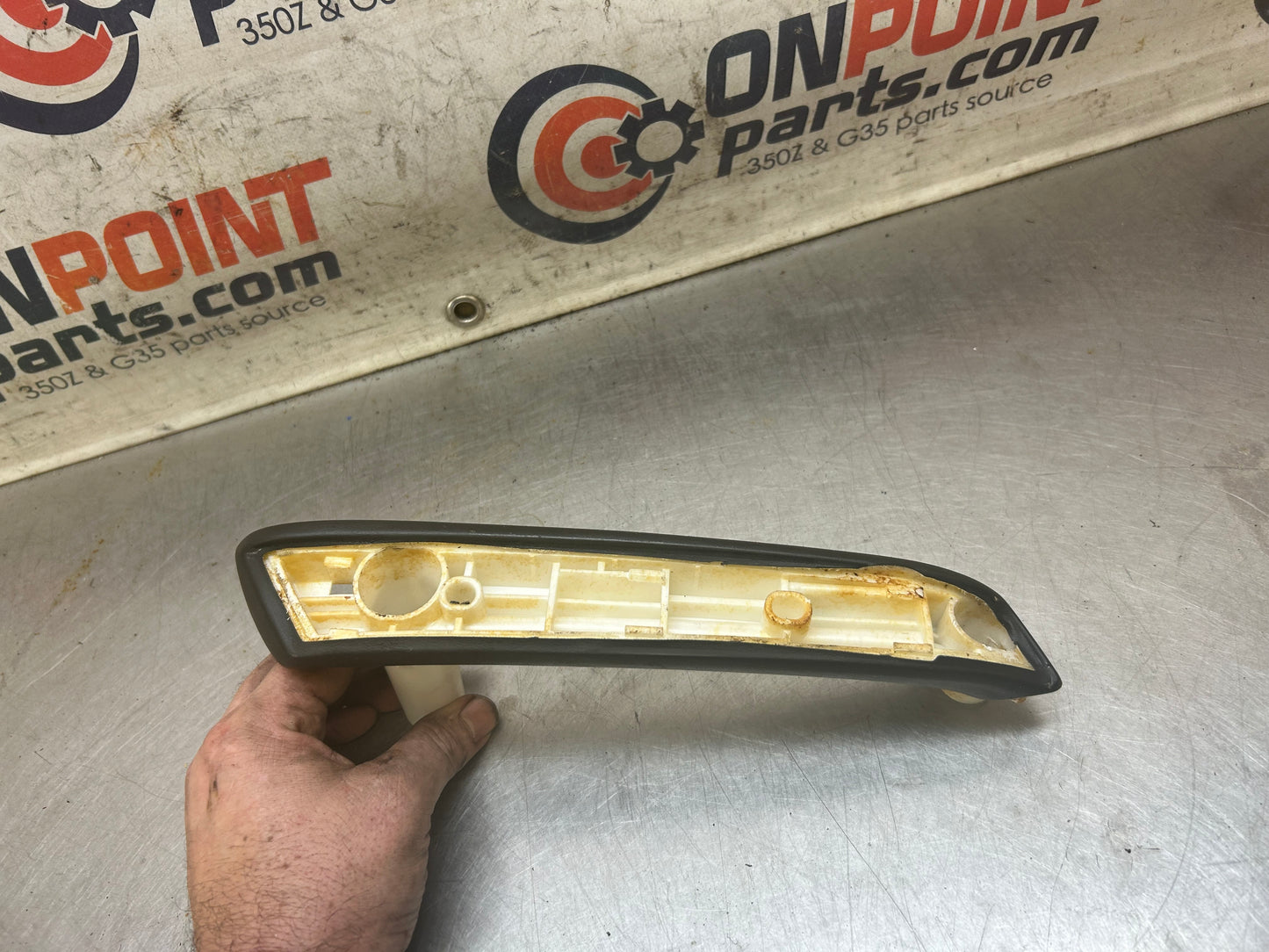 2007 Infiniti G35 Coupe Driver A-Pillar Trim and Door Pull Handle OEM - On Point Parts Inc