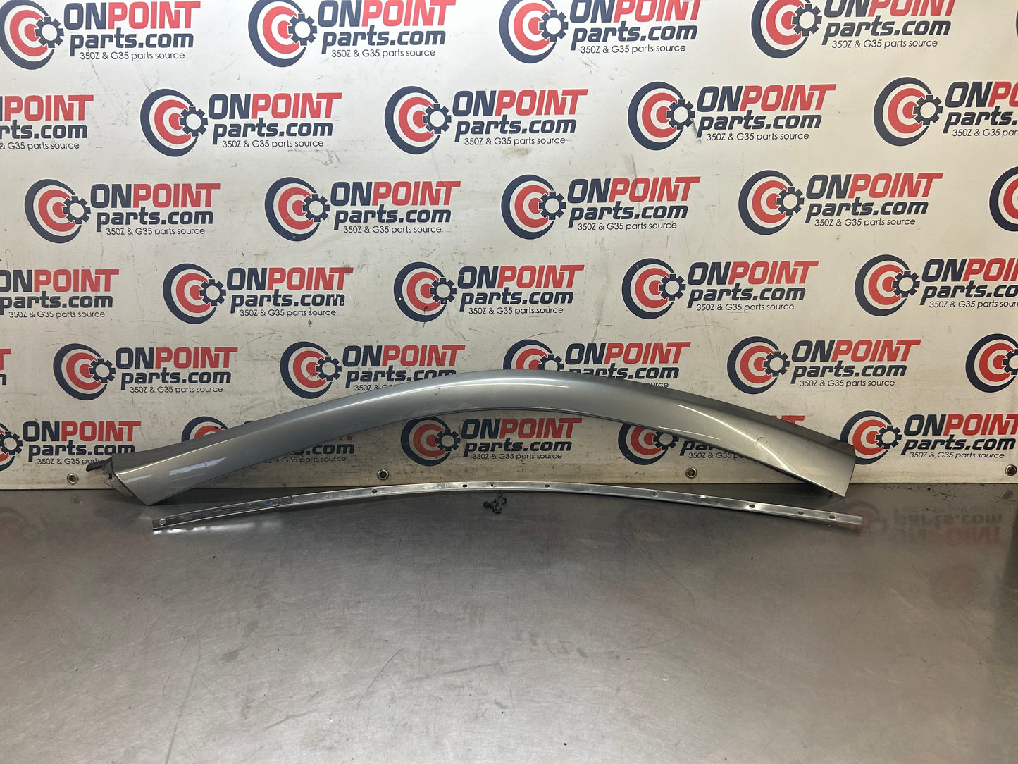 2007 Infiniti G35 Coupe Driver A-Pillar Trim and Door Pull Handle OEM - On Point Parts Inc