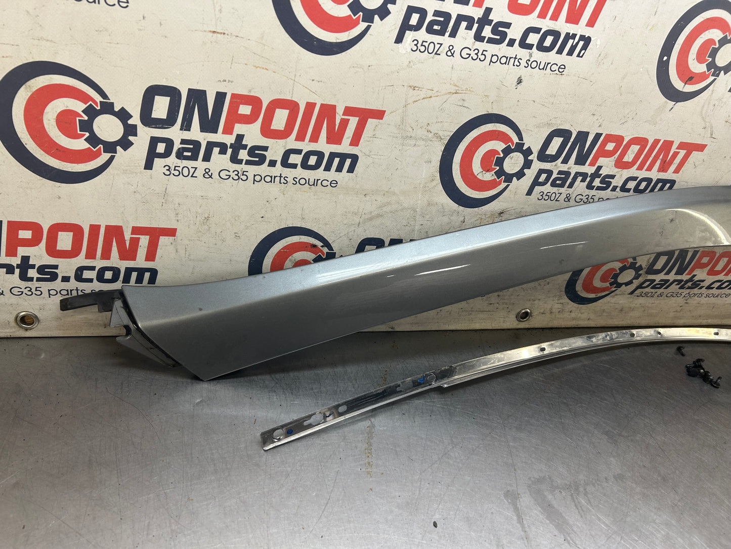 2007 Infiniti G35 Coupe Driver A-Pillar Trim and Door Pull Handle OEM - On Point Parts Inc