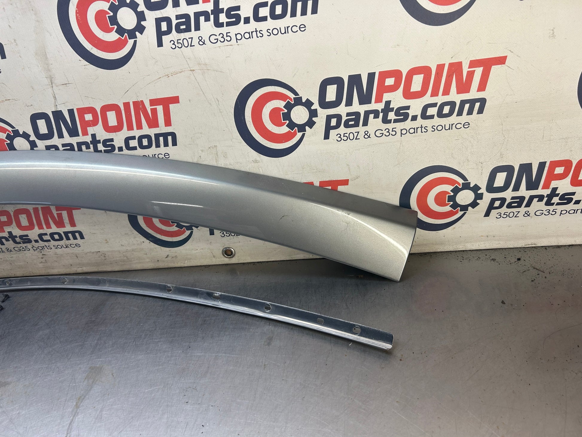 2007 Infiniti G35 Coupe Driver A-Pillar Trim and Door Pull Handle OEM - On Point Parts Inc