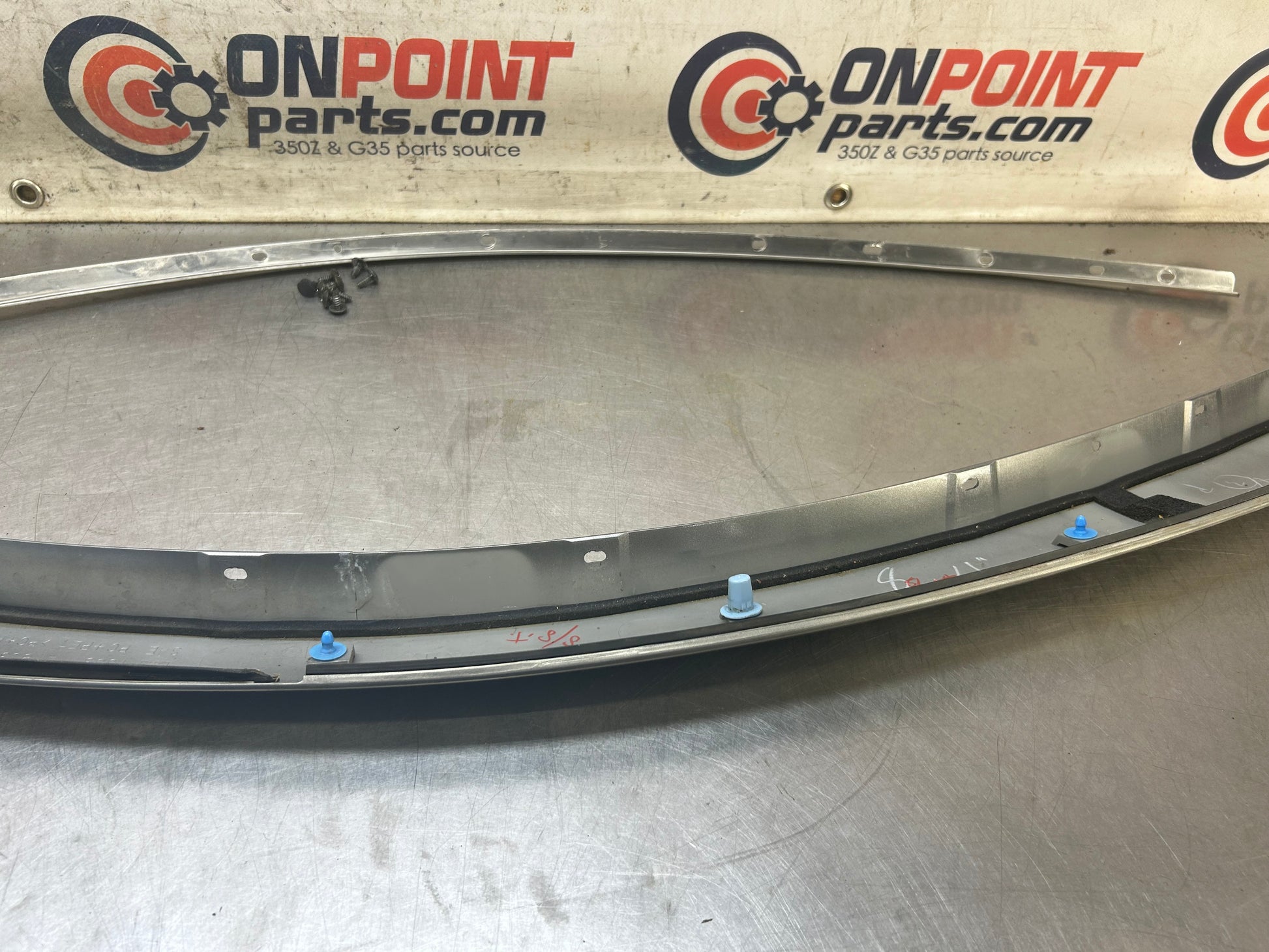 2007 Infiniti G35 Coupe Driver A-Pillar Trim and Door Pull Handle OEM - On Point Parts Inc