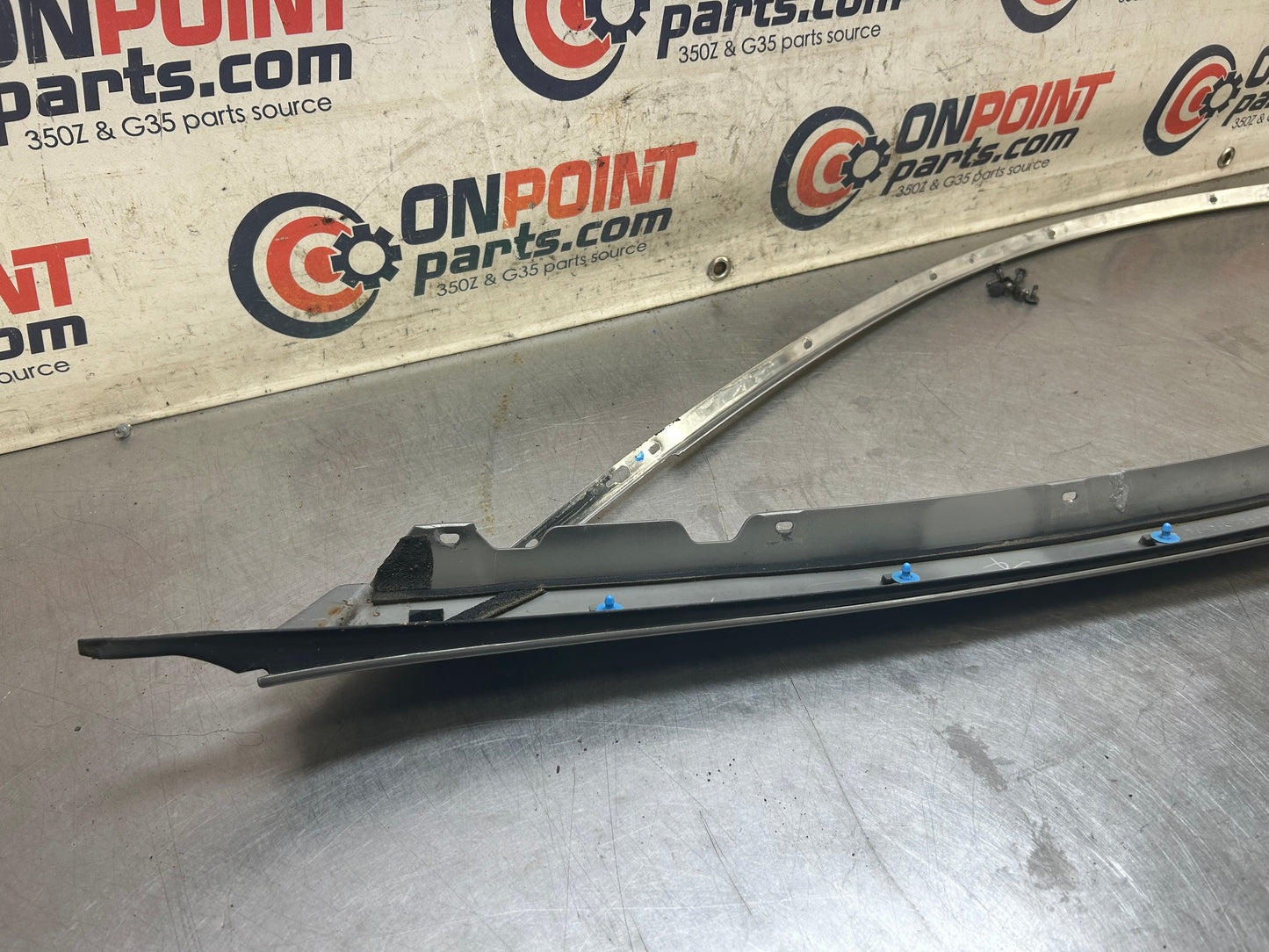 2007 Infiniti G35 Coupe Driver A-Pillar Trim and Door Pull Handle OEM - On Point Parts Inc