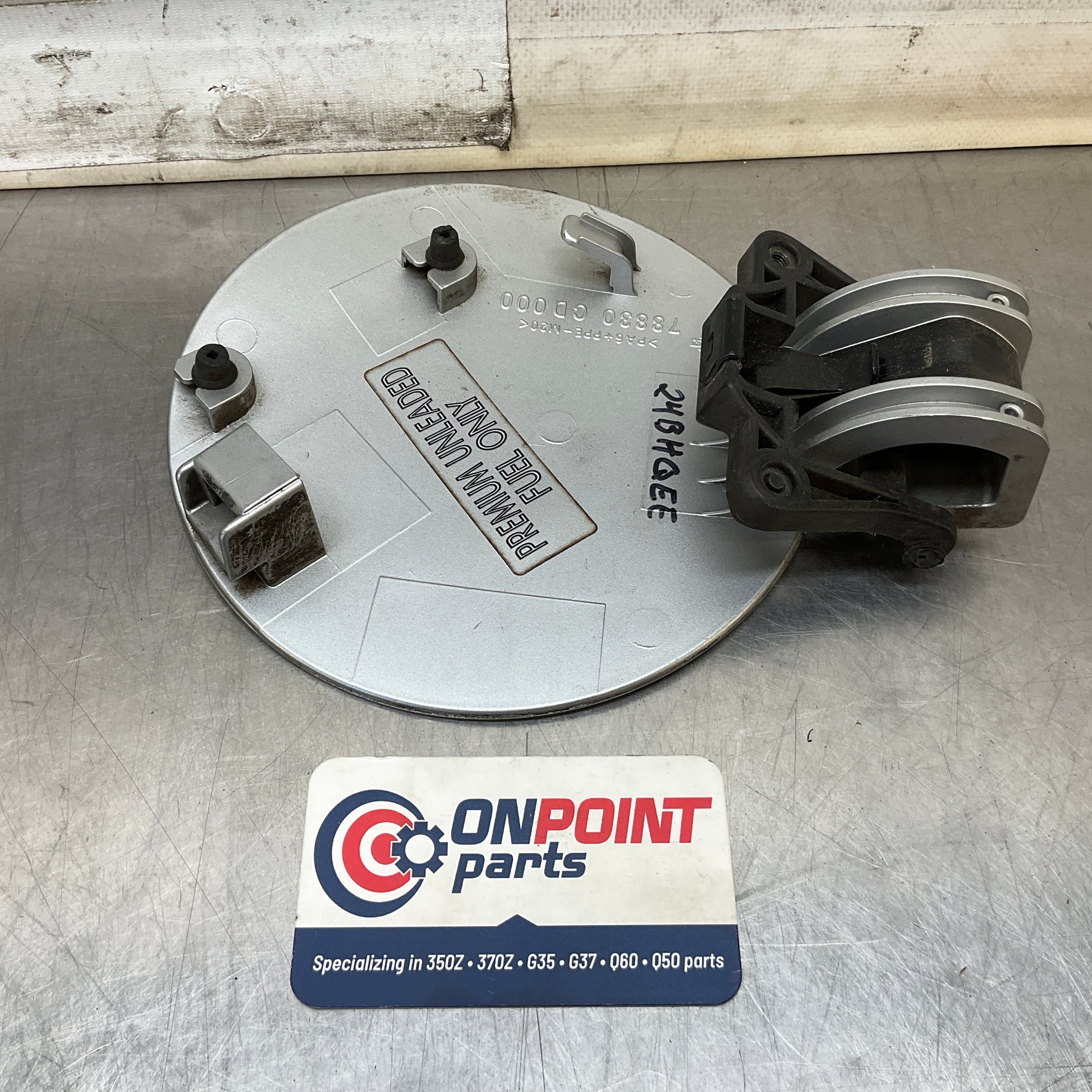 2005 Nissan Z33 350Z Passenger Right Fuel Gas Filler Door OEM 24BHQEE - On Point Parts Inc