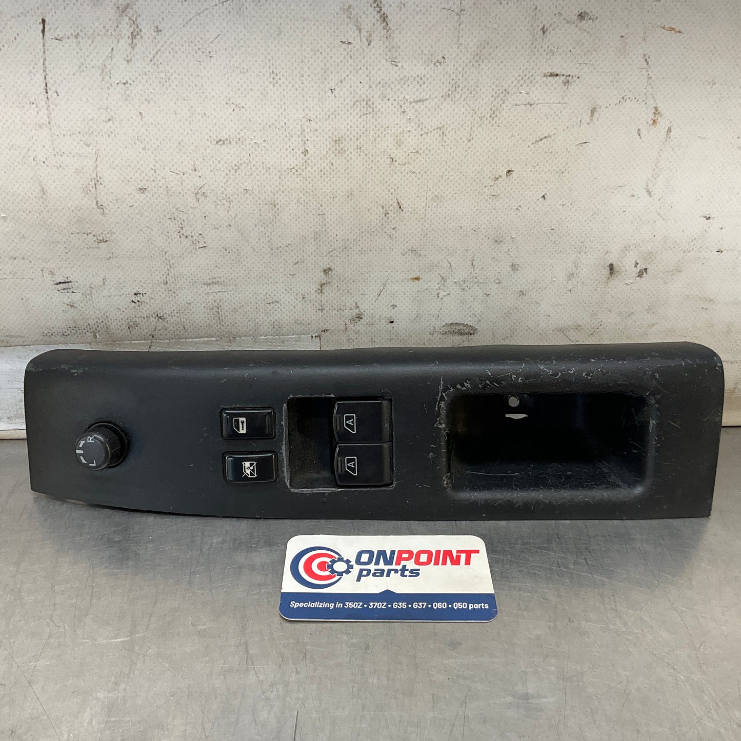 2004 Nissan Z33 350Z Driver Left Master Door Window Lock Switches Oem 25BDQFA - On Point Parts Inc