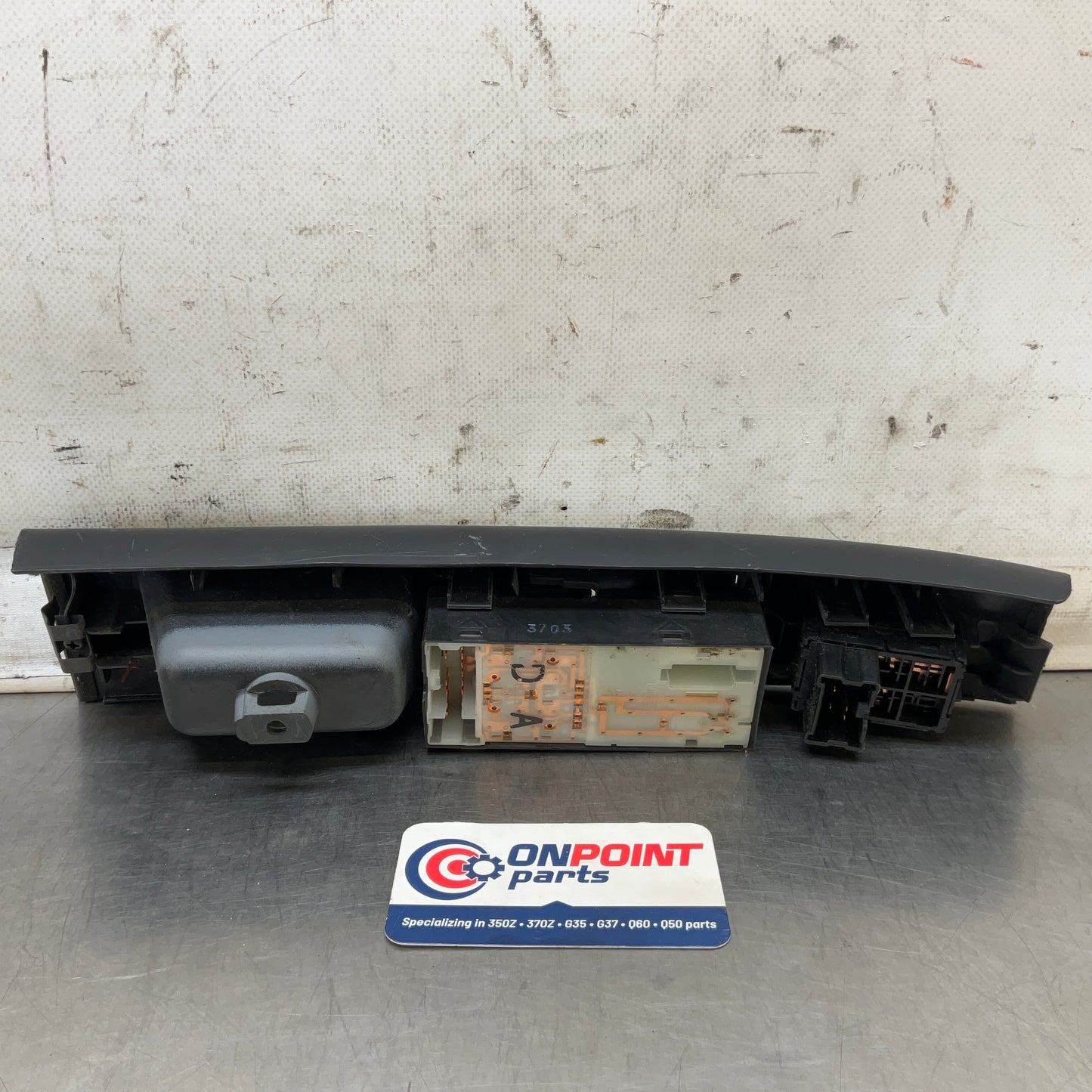 2004 Nissan Z33 350Z Driver Left Master Door Window Lock Switches Oem 25BDQFA - On Point Parts Inc