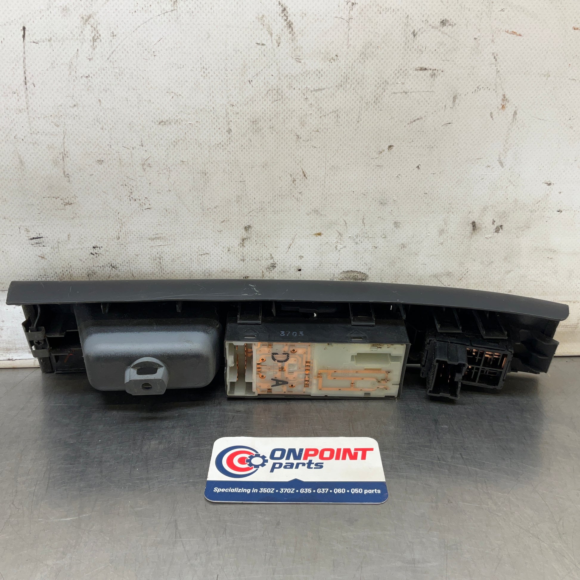 2004 Nissan Z33 350Z Driver Left Master Door Window Lock Switches Oem 25BDQFA - On Point Parts Inc