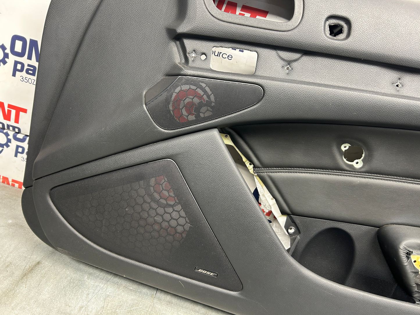 2011 Infiniti V36 G37 Front Passenger Door Panel Oem 24Bklf8 - On Point Parts Inc