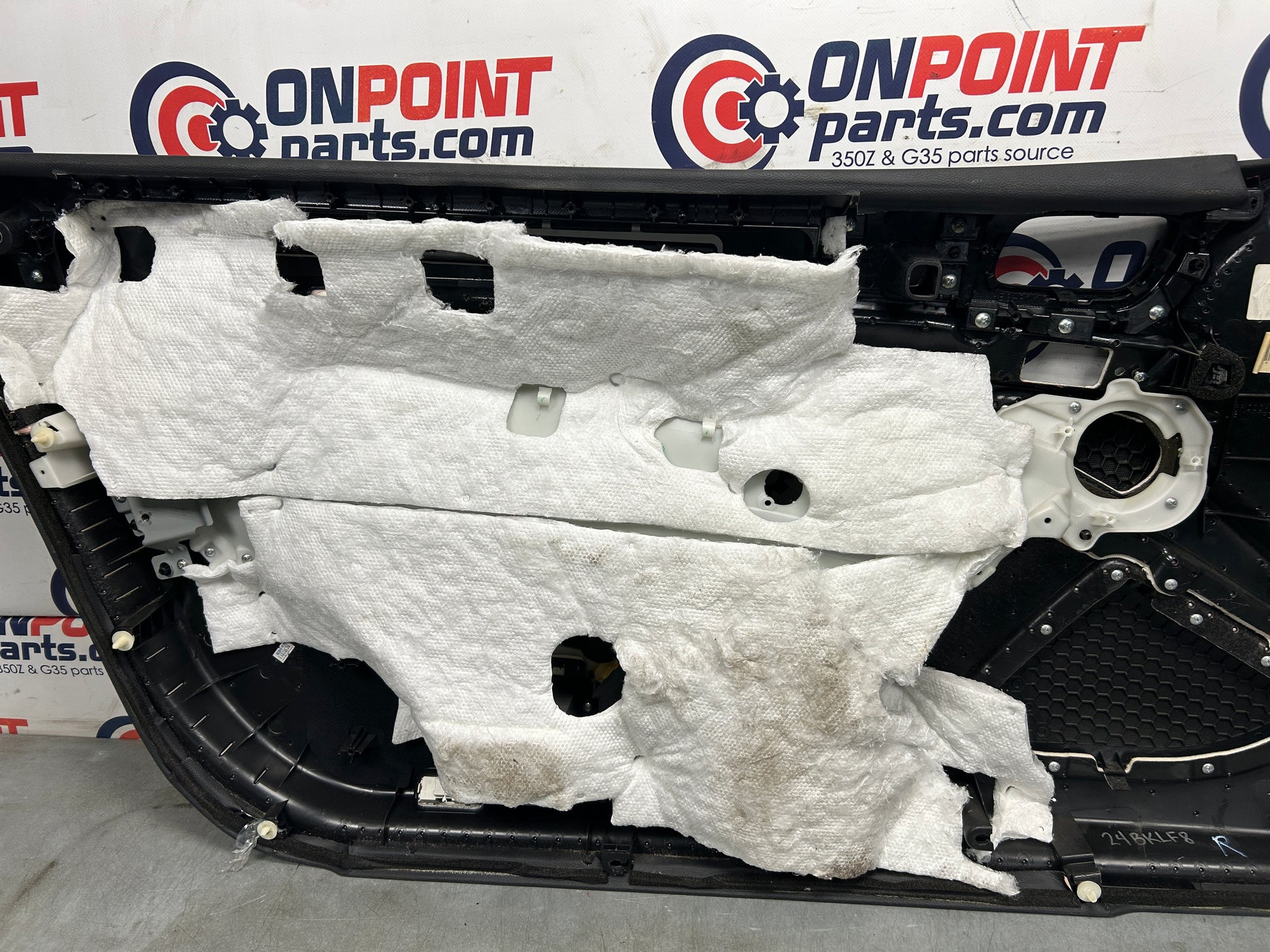 2011 Infiniti V36 G37 Front Passenger Door Panel Oem 24Bklf8 - On Point Parts Inc