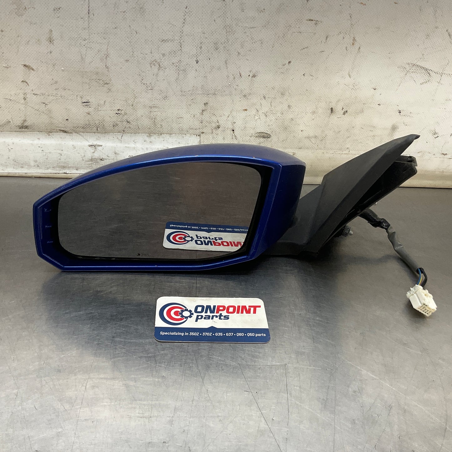 2004 Nissan Z33 350Z Front Driver Side View Mirror Oem 22Bgwfa - On Point Parts Inc