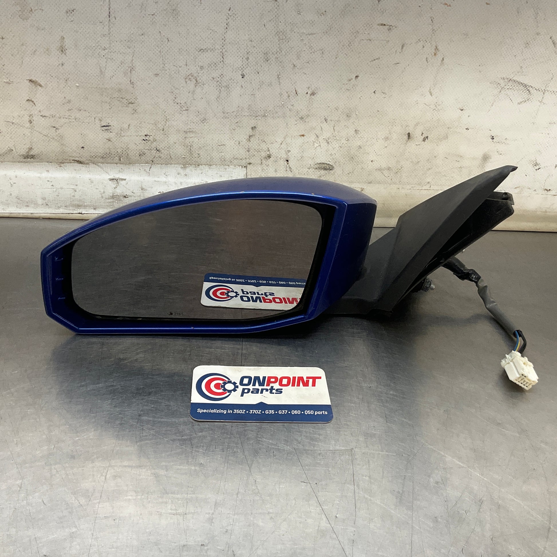 2004 Nissan Z33 350Z Front Driver Side View Mirror Oem 22Bgwfa - On Point Parts Inc
