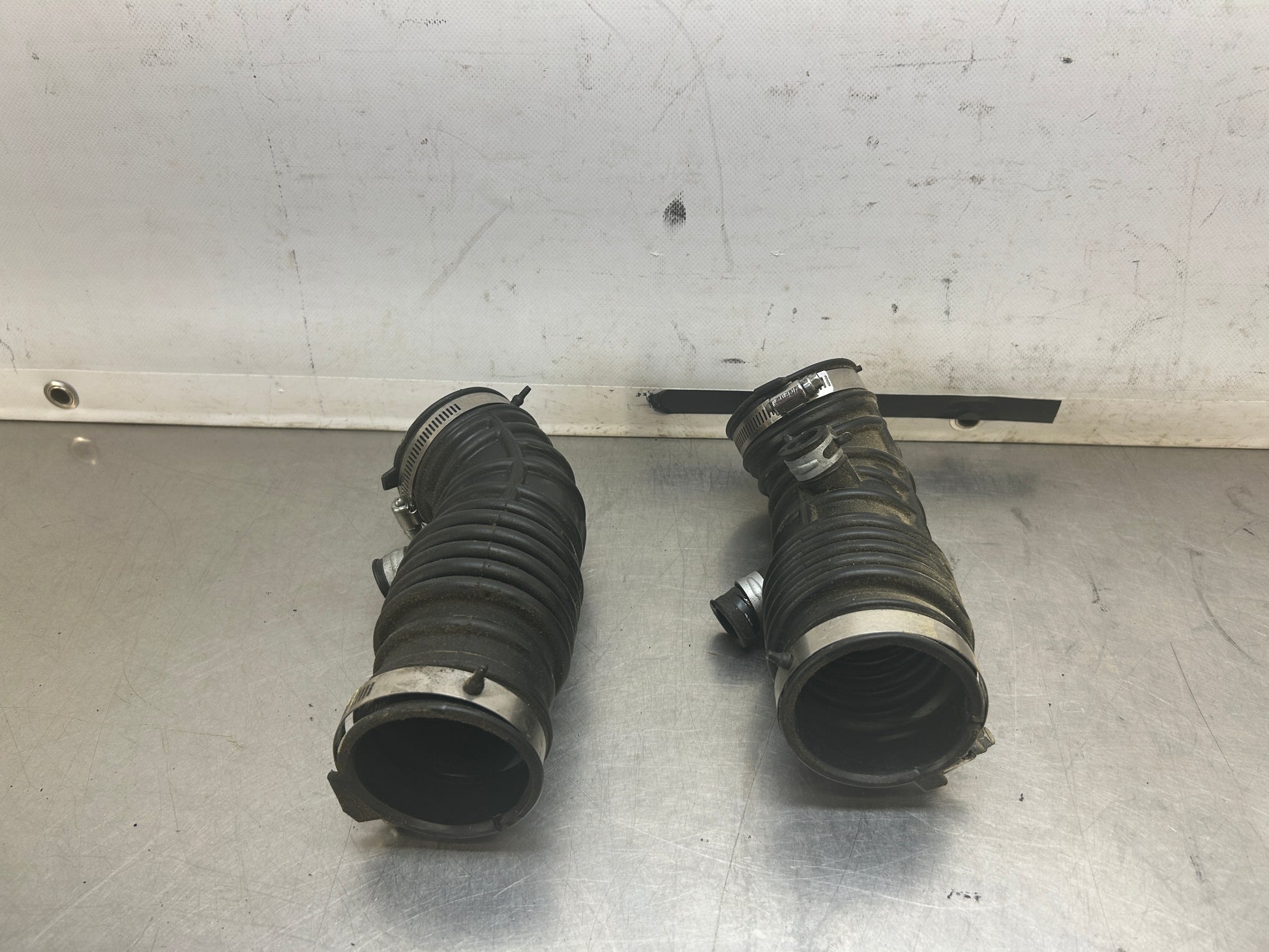 2012 Infiniti V36 G37 Driver Passenger Air Intake Flex Duct Tubes Oem - On Point Parts Inc