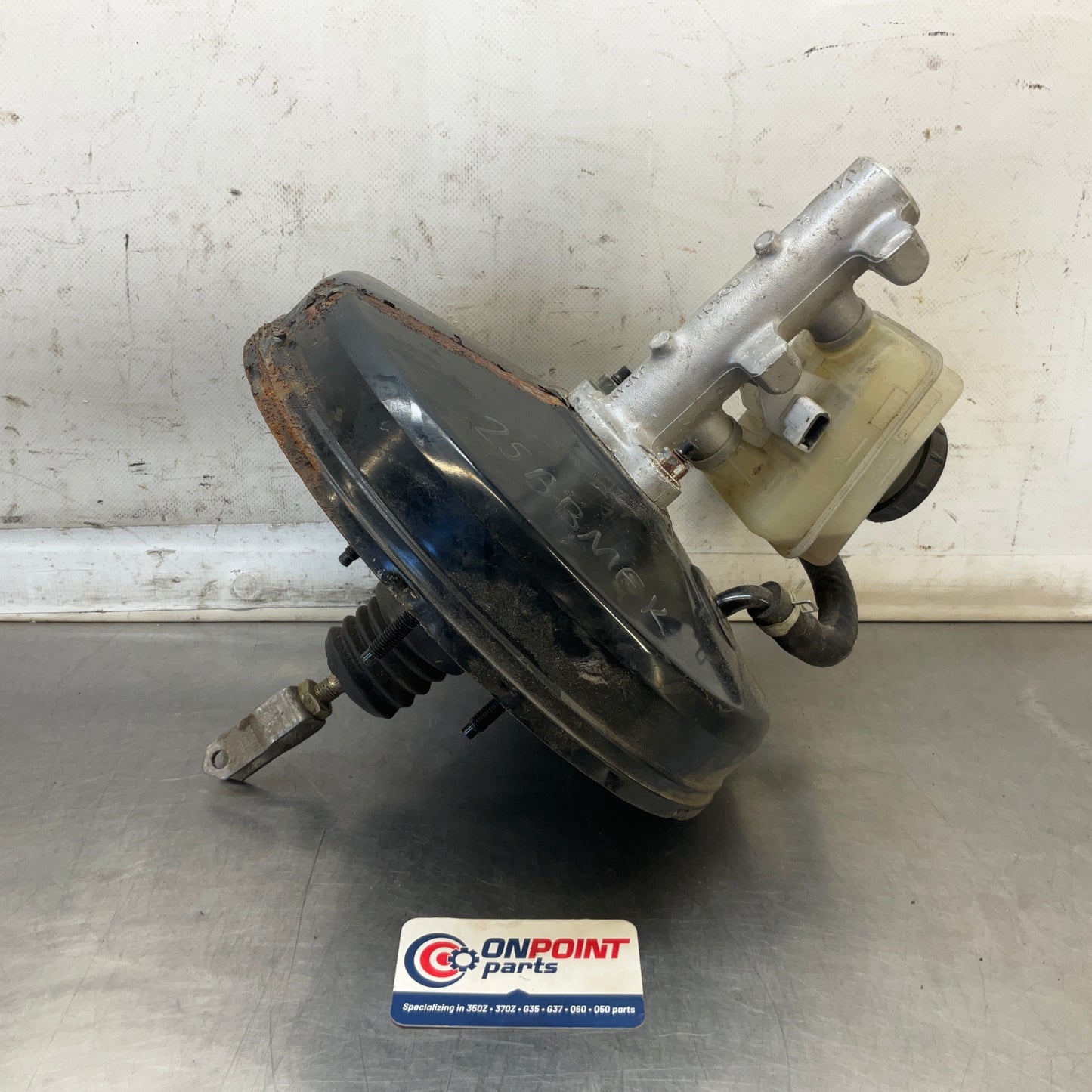 2007 Nissan Z33 350Z Brake Booster Master Cylinder OEM 25BBMFK - On Point Parts Inc