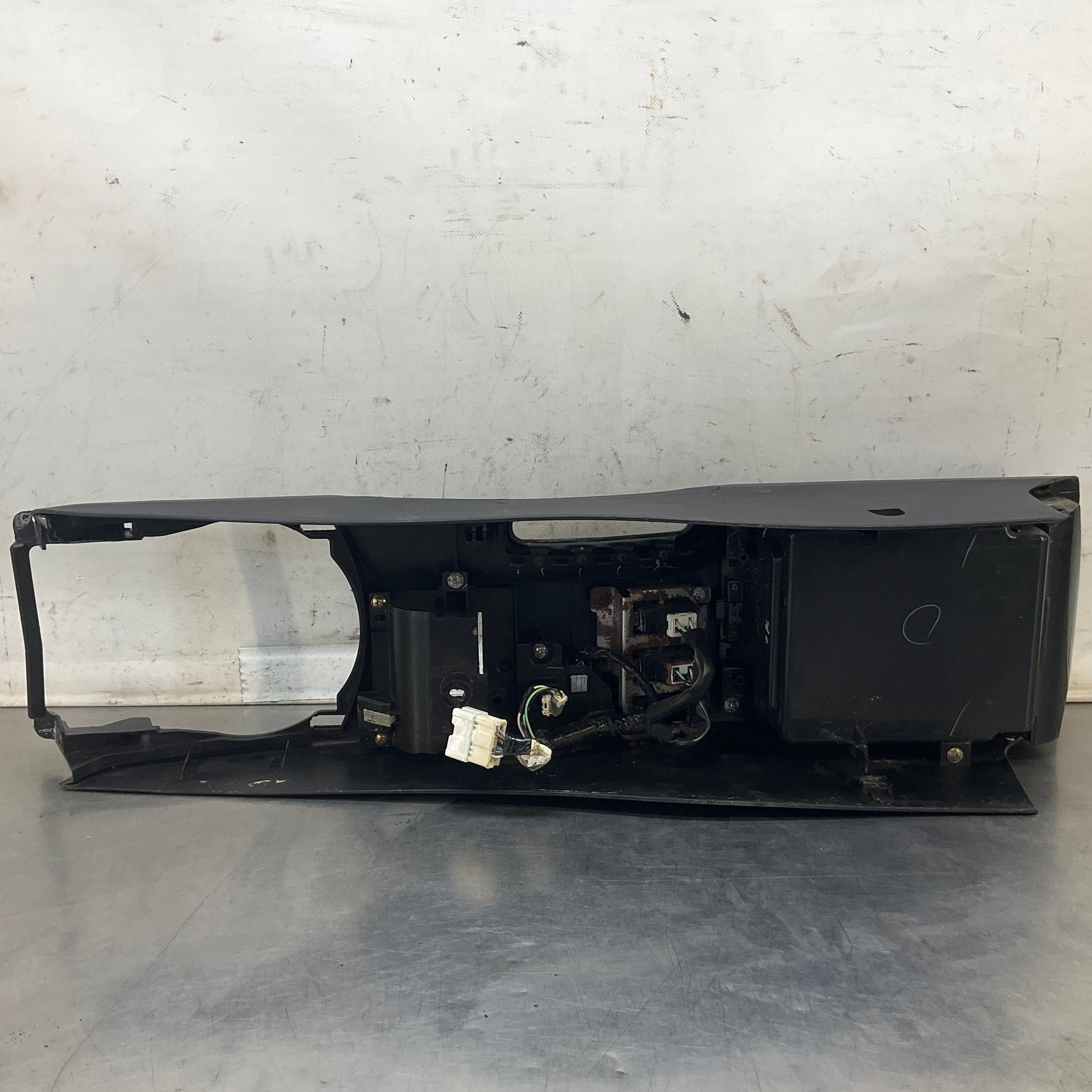 2003 Nissan 350Z Center Console Box with Cubby Heated Seat Switches OEM 14BBGD8 - On Point Parts Inc