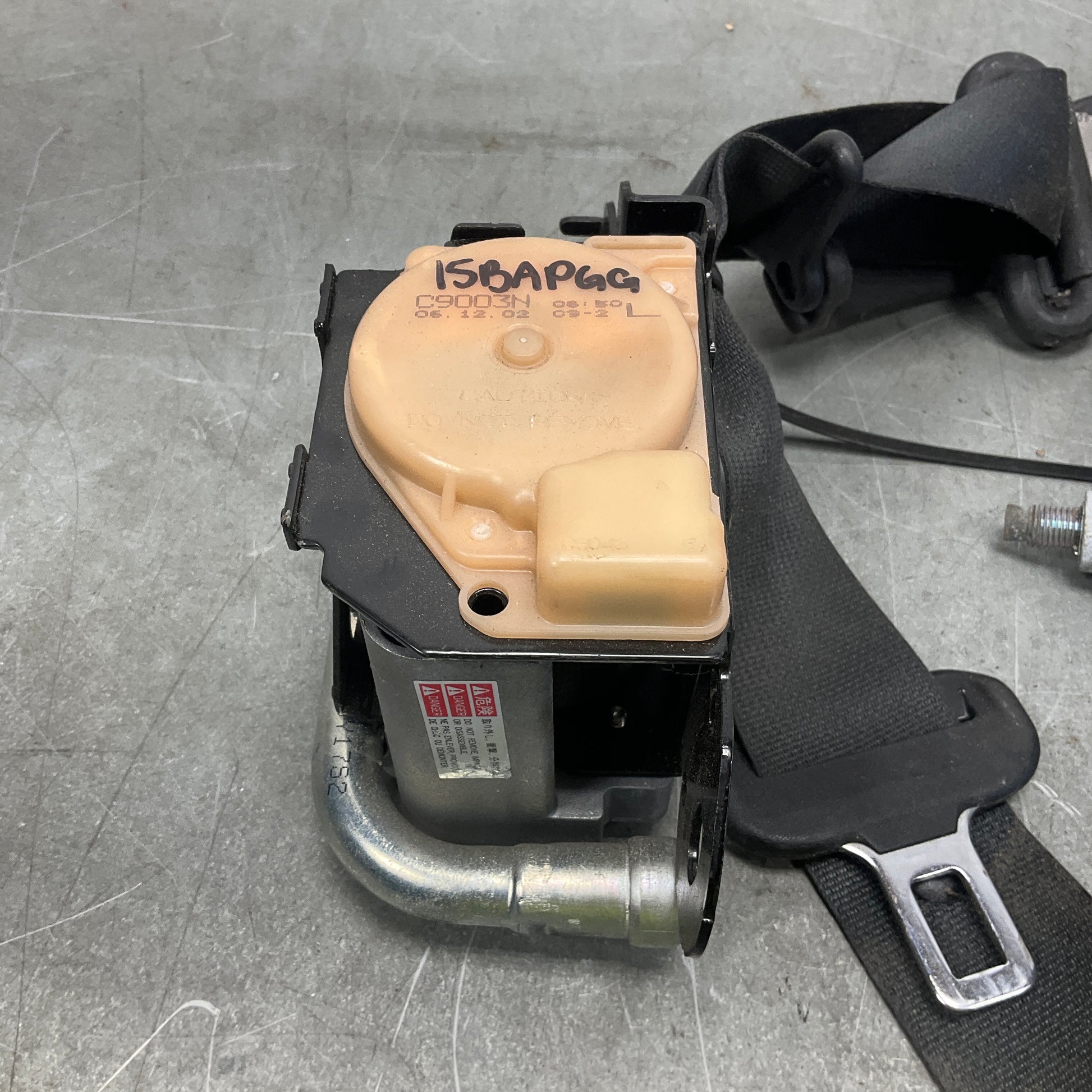 2004 Nissan Z33 350Z Driver Seat Belt Retractor Tensioner Oem 15Bapgg - On Point Parts Inc