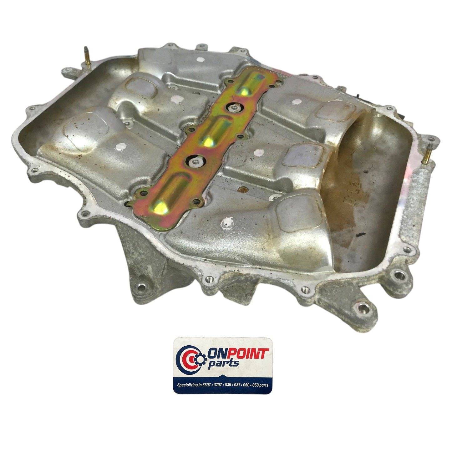 03-06 Nissan 350Z 03-07 G35 OEM VQ35DE Lower Intake Manifold Plenum 14010AM615 - On Point Parts Inc