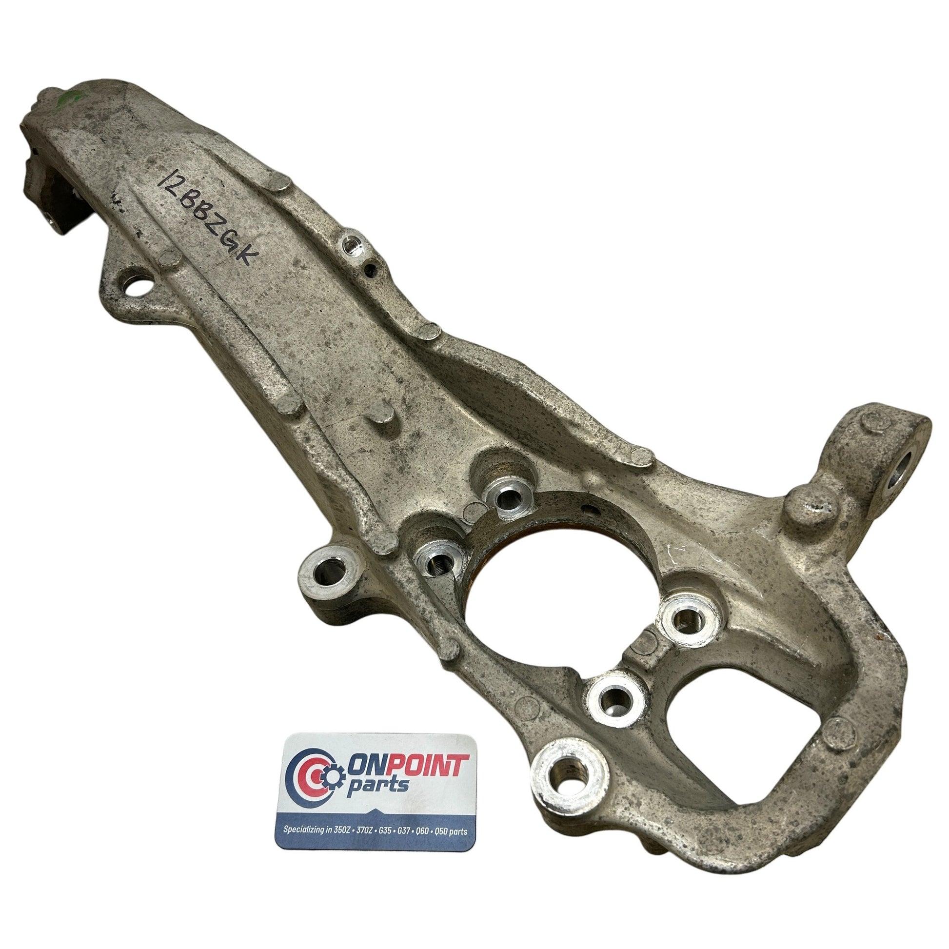 07-22 370Z G35 G37 Q50 Q60 OEM Front Right Spindle Steering Knuckle 400144GA0A - On Point Parts Inc