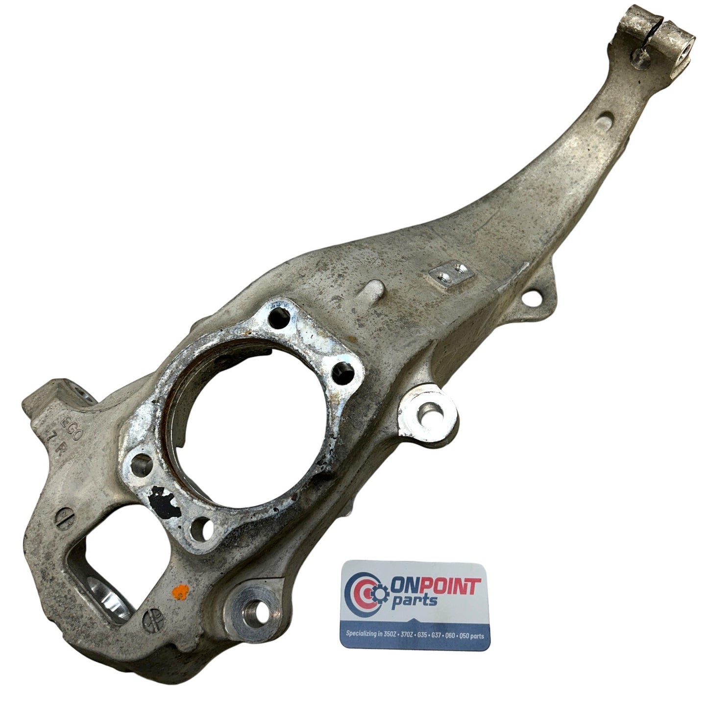07-22 370Z G35 G37 Q50 Q60 OEM Front Right Spindle Steering Knuckle 400144GA0A - On Point Parts Inc