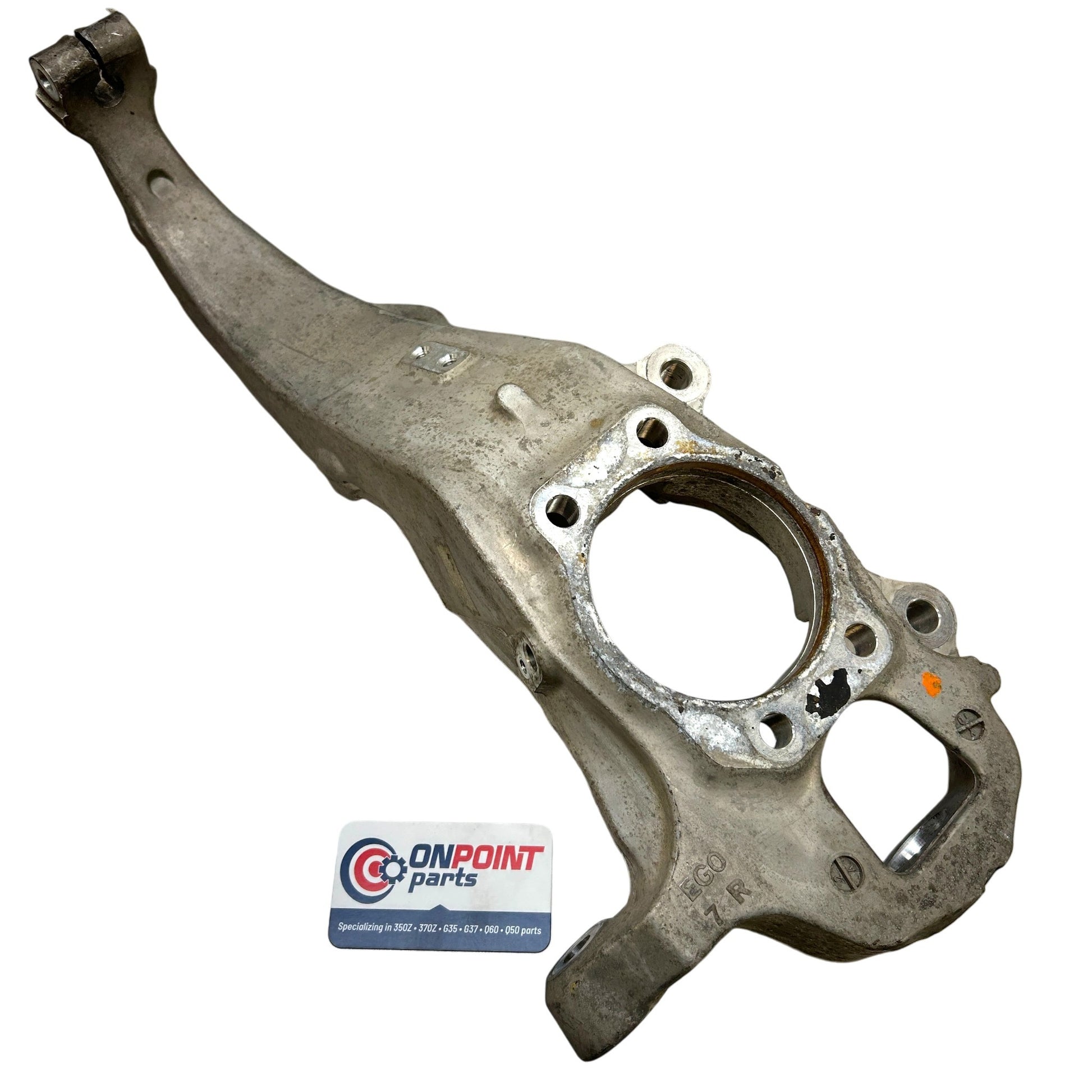 07-22 370Z G35 G37 Q50 Q60 OEM Front Right Spindle Steering Knuckle 400144GA0A - On Point Parts Inc