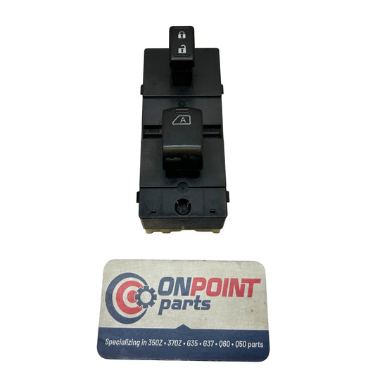 08-13 Infiniti G37 Passenger Right Front Door Lock Window Switch OEM 23BCBDE - On Point Parts Inc