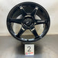 Enkei Tuning T6R Rims Wheels Front 18x8.5 Rear 18x9.5 Gloss Black 5x114.3 - On Point Parts Inc