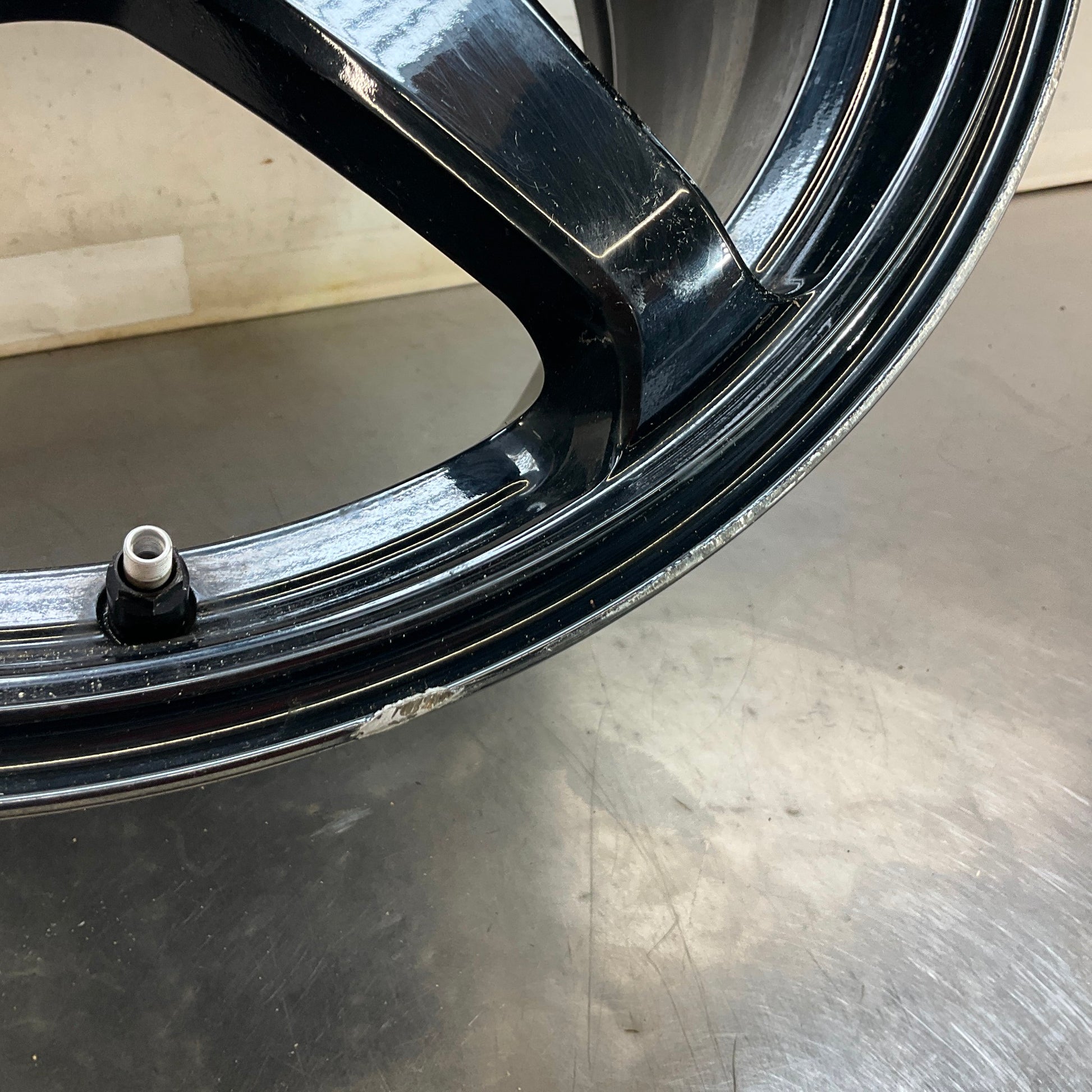 Enkei Tuning T6R Rims Wheels Front 18x8.5 Rear 18x9.5 Gloss Black 5x114.3 - On Point Parts Inc