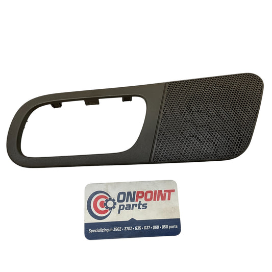 08-15 G37 Q60 Coupe Driver Door Panel Speaker Cover 806831NG0A Oem 24BfkfA - On Point Parts Inc