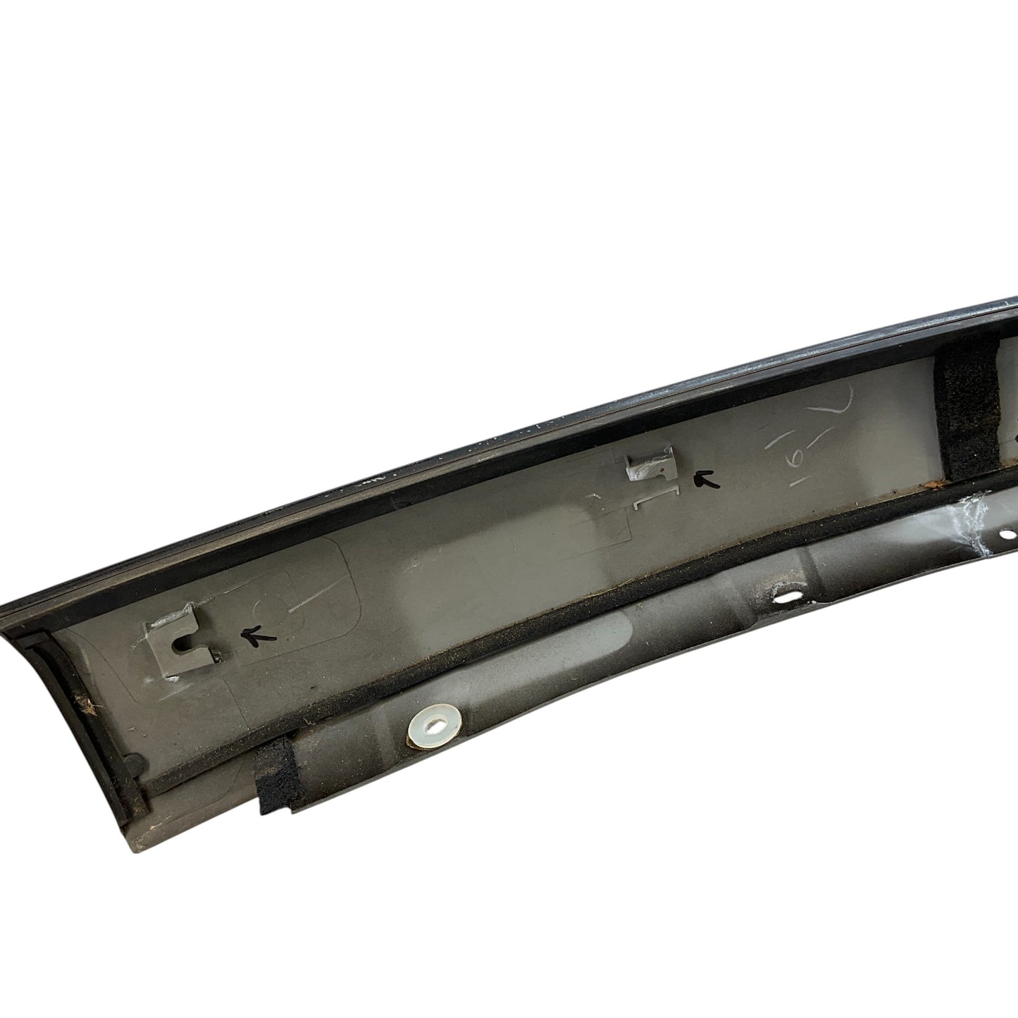 03-07 G35 Coupe Driver Exterior A Pillar Trim 76837AM805 Oem K1F - On Point Parts Inc