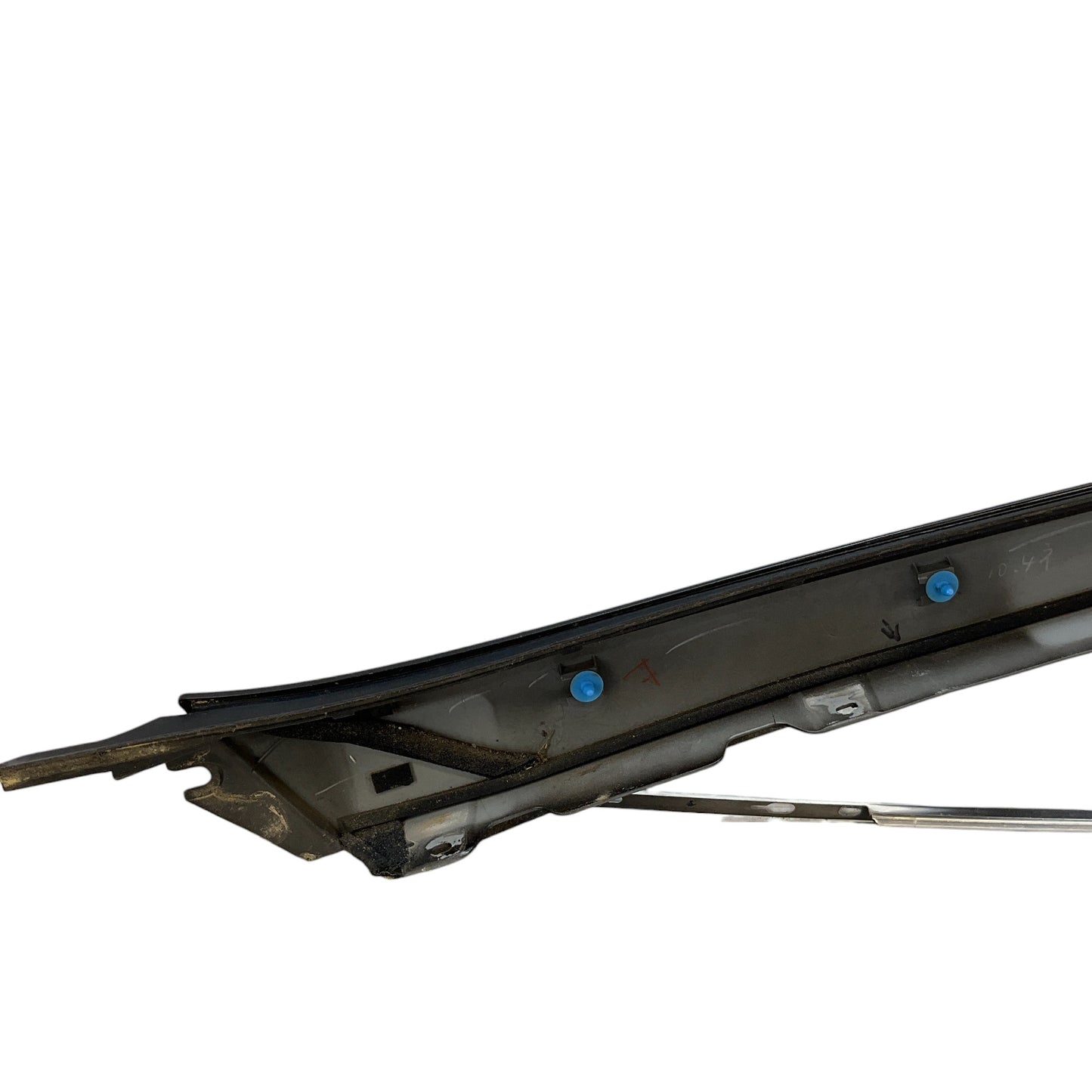 03-07 G35 Coupe Passenger Exterior A Pillar Trim 76836AM805 Oem K1F - On Point Parts Inc