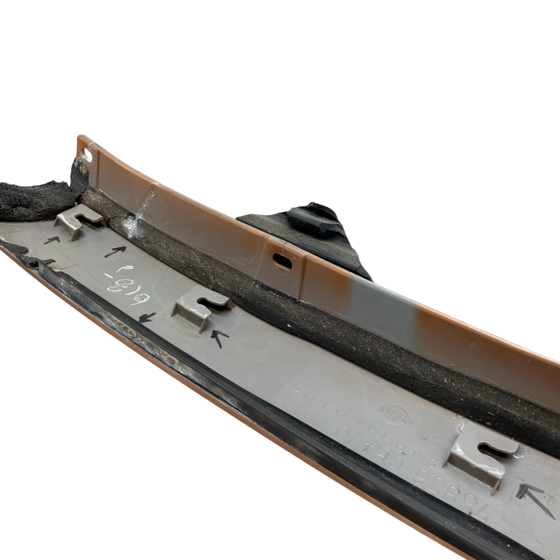 2004 Nissan Z33 350Z Passenger Convertible Exterior A Pillar Trim Oem 24Bbqg2 - On Point Parts Inc