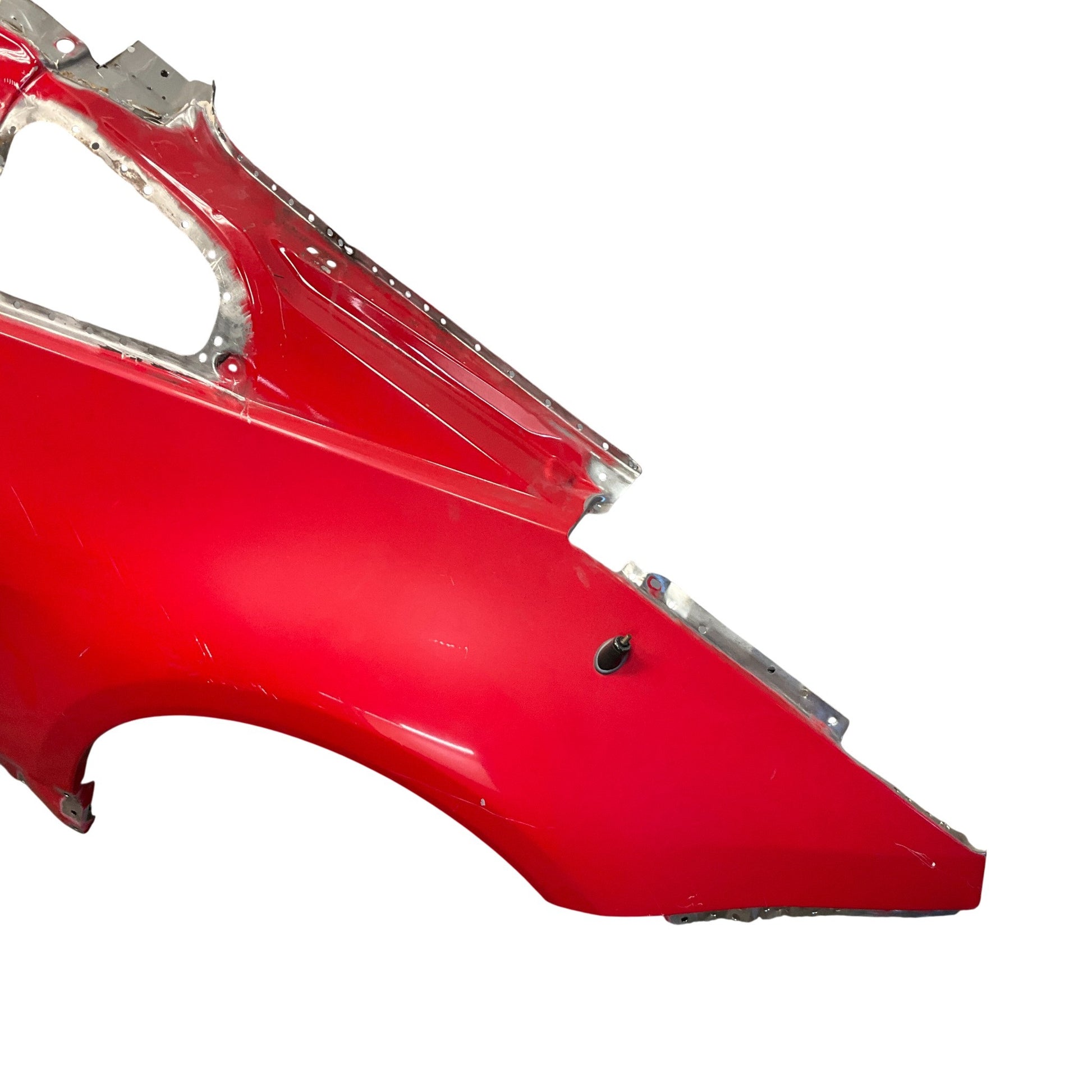 03-09 Nissan 350Z Coupe OEM Rear Driver LH Quarter Fender Panel Red A41 21BLJF5 - On Point Parts Inc