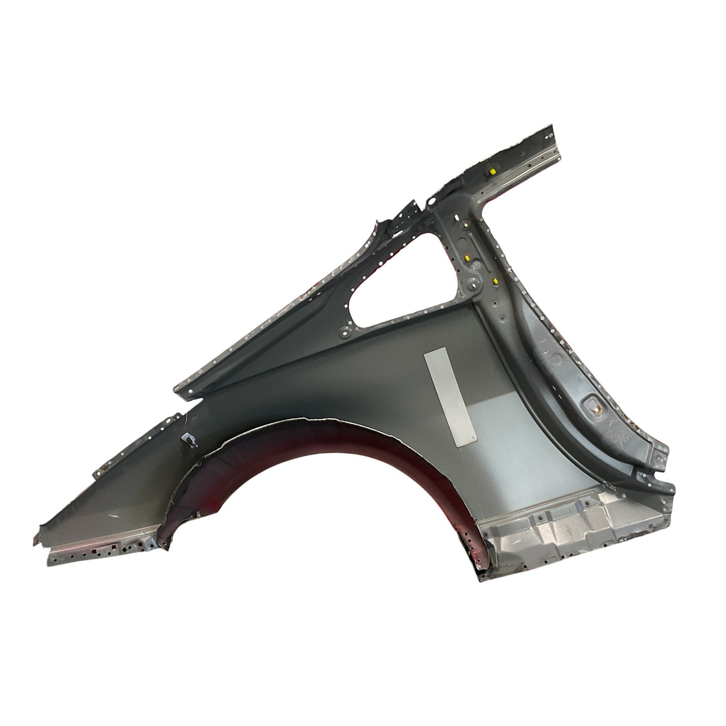 03-09 Nissan 350Z Coupe OEM Rear Driver LH Quarter Fender Panel Red A41 21BLJF5 - On Point Parts Inc