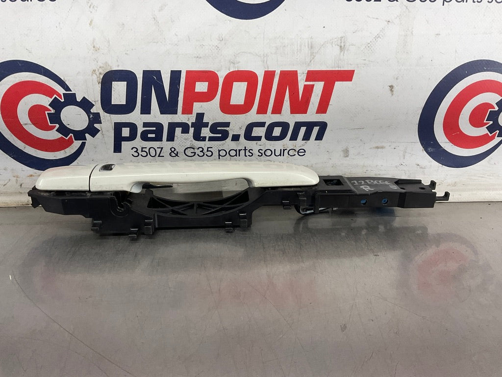 2013 Infiniti G37 Sedan Passenger Right Front Exterior Door Handle OEM 12BCGEE - On Point Parts Inc