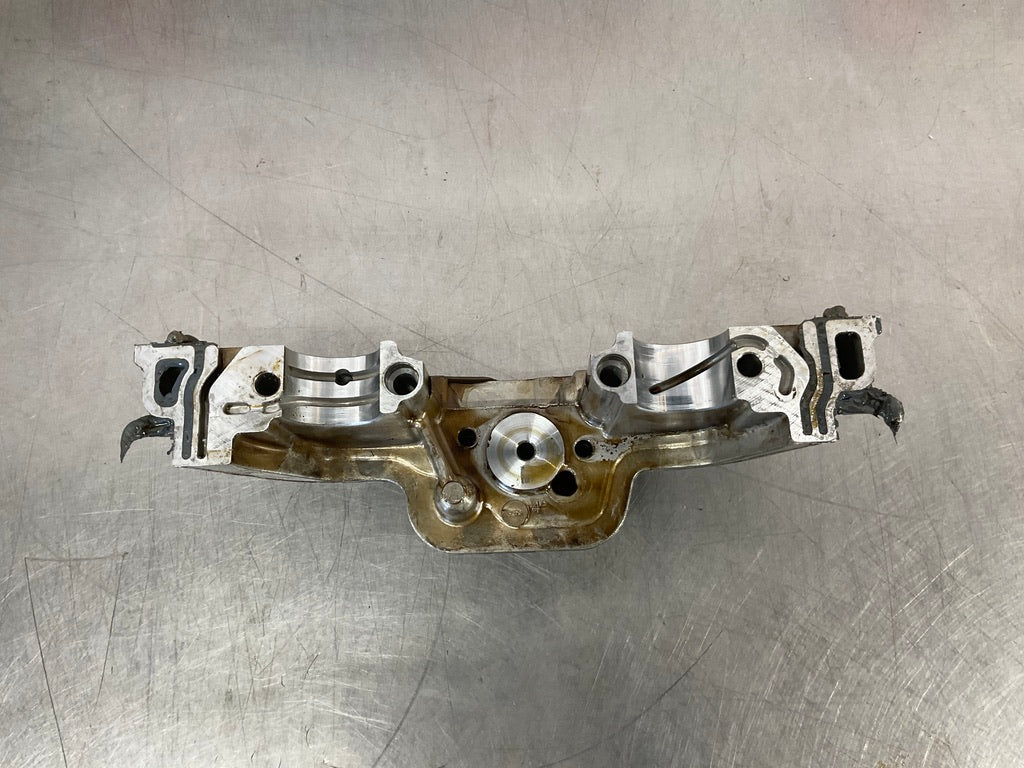 2003 Infiniti G35 Driver Left VQ35DE Cylinder Head with Bearing Caps OEM 15BDDE0 - On Point Parts Inc