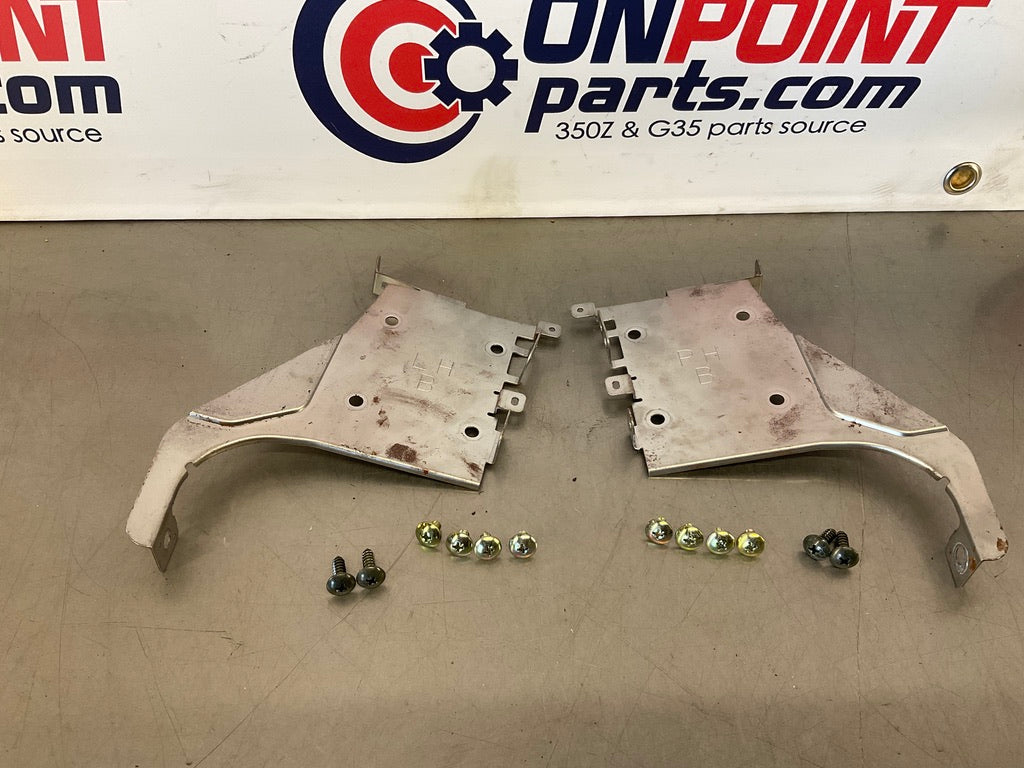 2006 Nissan 350Z Double DIN Stereo Mount Bracket and Hardware OEM 21BJFDC - On Point Parts Inc