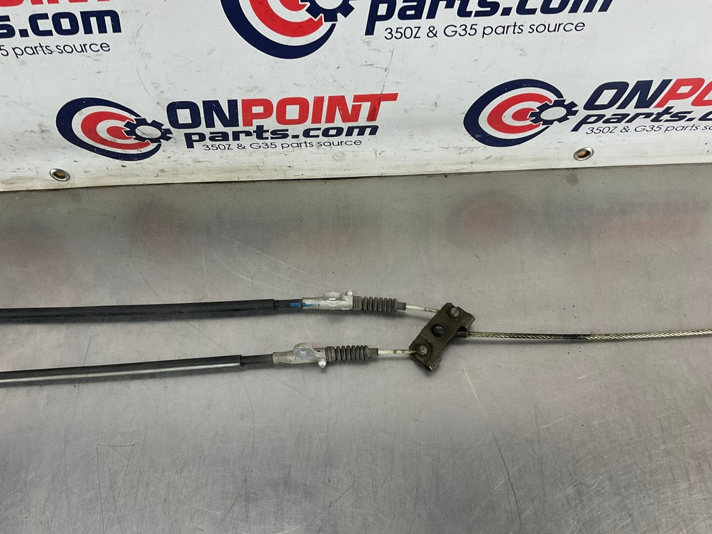 2003 Infiniti G35 Emergency Parking Brake Cables with Splitter OEM 13BEWEI - On Point Parts Inc