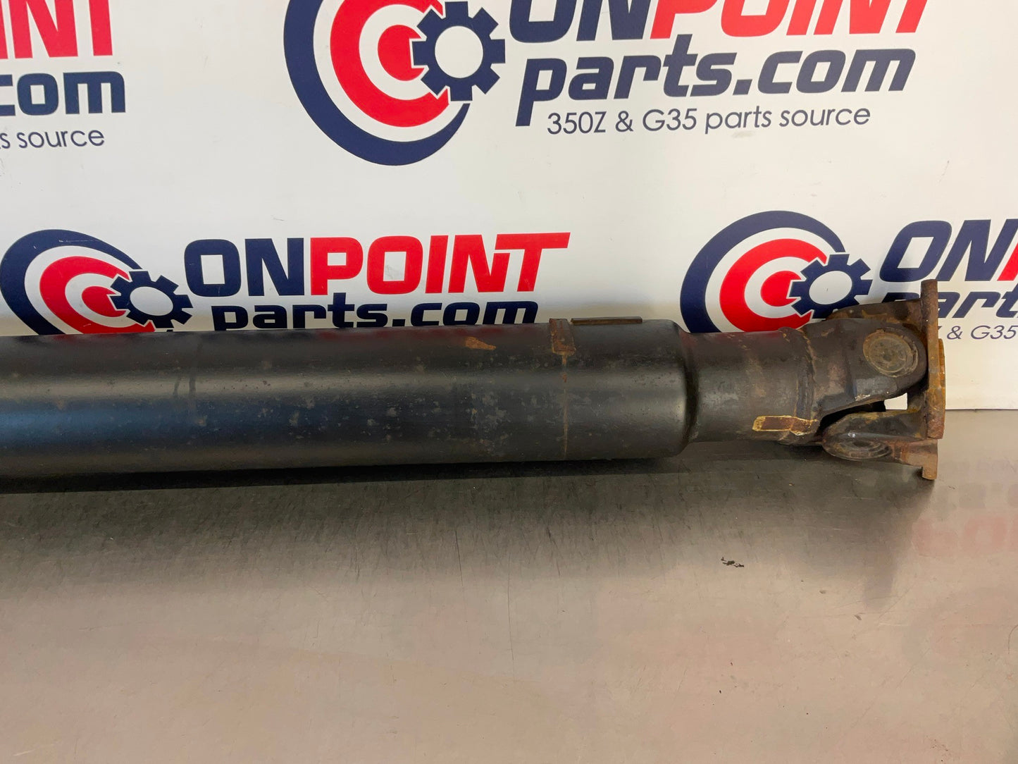 2003 Infiniti G35 Sedan 2 Piece RWD Rear Wheel Drive Shaft Manual OEM 15BDDE0 - On Point Parts Inc