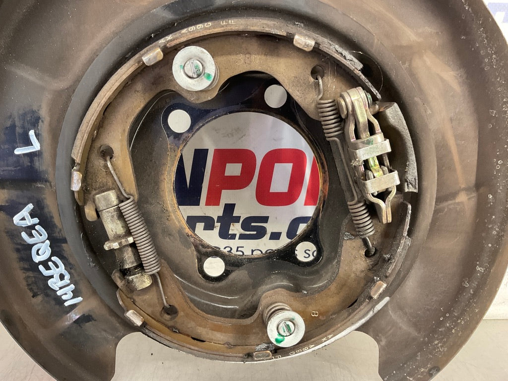 2004 Nissan 350Z Rear Brake Dust Covers Emergency Brake Hardware OEM 14BEQEA - On Point Parts Inc