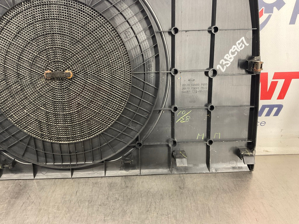 2006 Nissan 350Z Bose Subwoofer Speaker Cover 28178 OEM 23BC9E7 - On Point Parts Inc