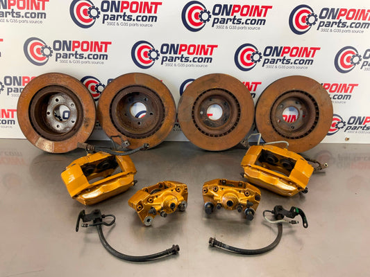 2003 Nissan 350Z Brembo Brake Calipers with Rotors OEM 24BL7DI - On Point Parts Inc