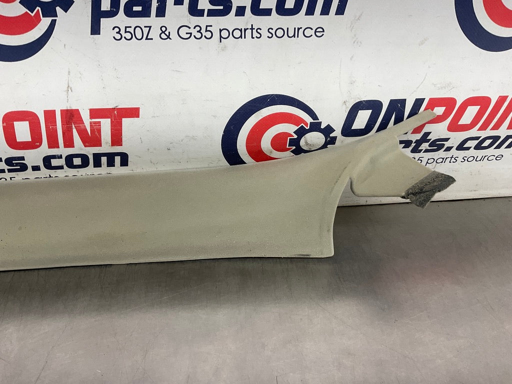 2003 Infiniti G35 Driver Left Interior Cloth A Pillar Trim 76912 OEM 13BEWE7 - On Point Parts Inc